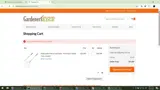 HARVEST25G coupon verification screenshot