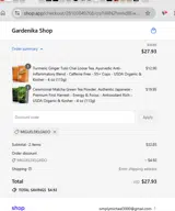 MIGUELDELGADO coupon verification screenshot