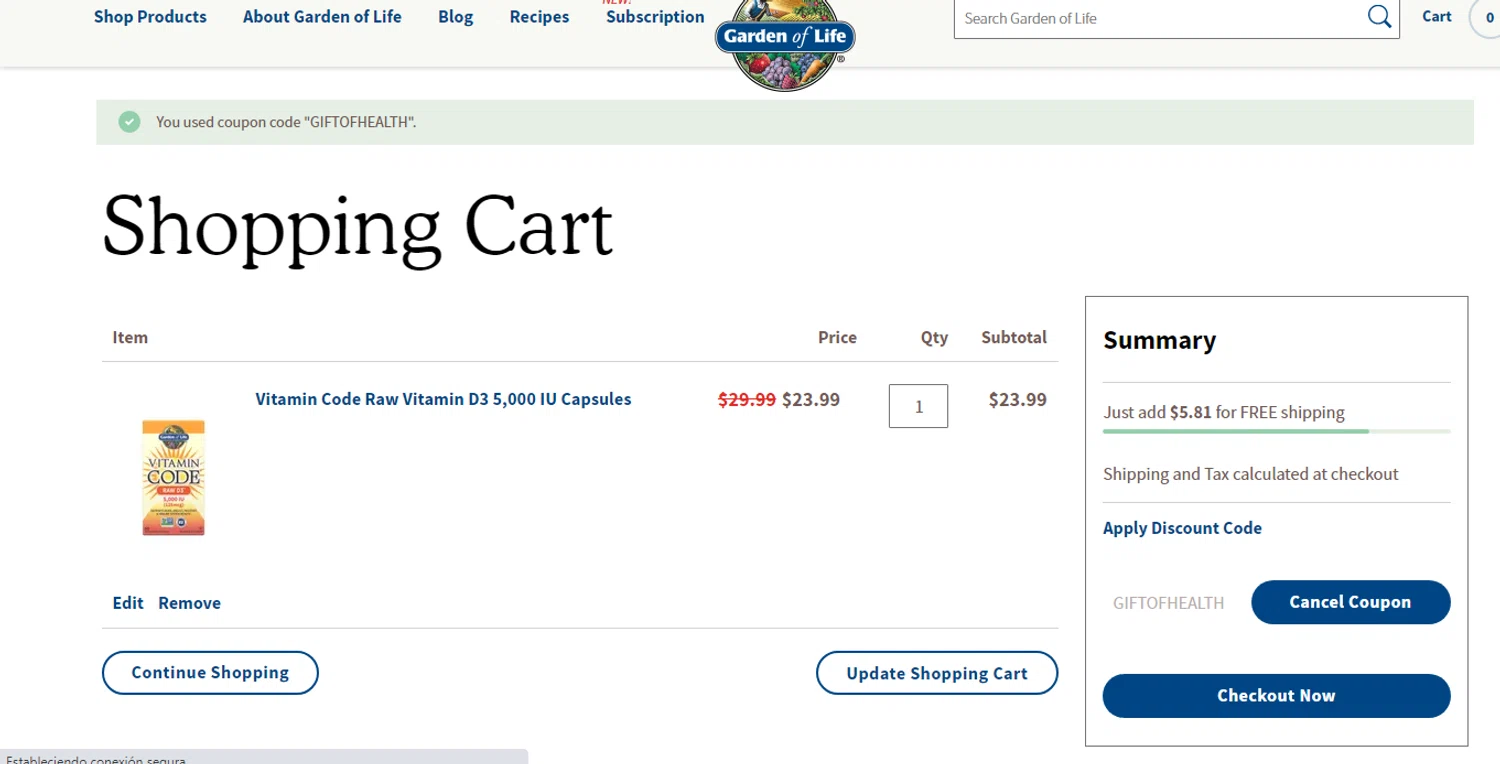 Garden of Life Promo Codes 20 Off April 2024