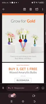 Bloomusa coupon verification screenshot
