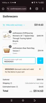 FREEBULB coupon verification screenshot