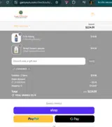 Garry N Sun coupon verification screenshot