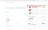 SAVE25 coupon verification screenshot