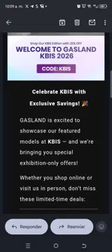 KBIS coupon verification screenshot