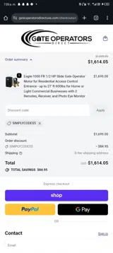 SIMPLYCODES5 coupon verification screenshot