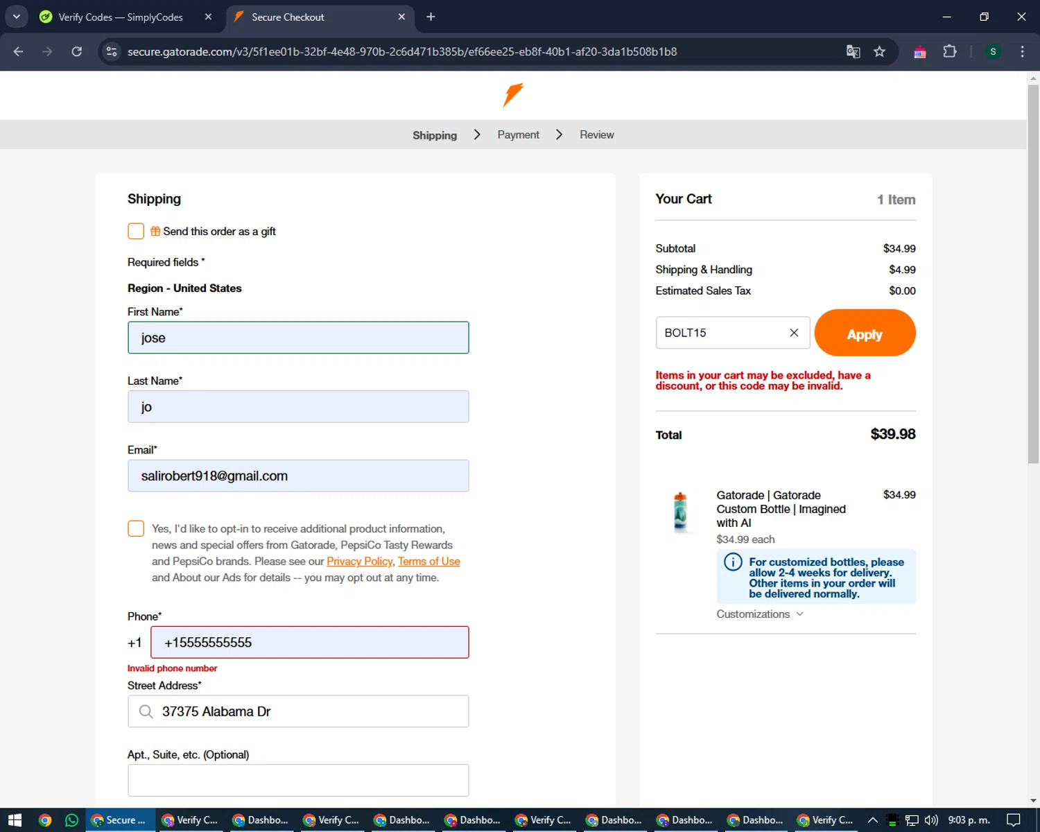 Gatorade Promo Codes 25 Off December 2024