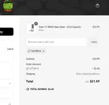 Gator Magnetics coupon verification screenshot