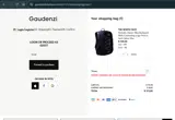 Gaudenzi Boutique coupon verification screenshot