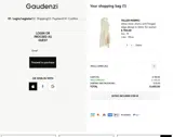 Gaudenzi Boutique coupon verification screenshot