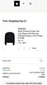 FINALSALE coupon verification screenshot