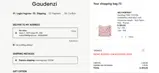 Gaudenzi Boutique coupon verification screenshot