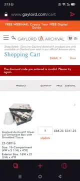 SUMMER25 coupon verification screenshot