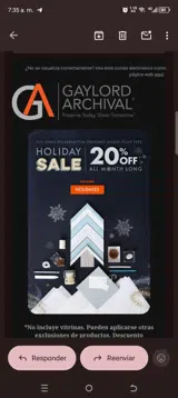 Holiday25 coupon verification screenshot