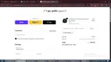 WELCOME10 coupon verification screenshot
