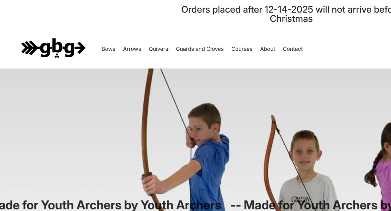 GBG Archery promo code screenshot showing code JANUARY applied at GBG Archery checkout page. Uploaded by SimplyCodes community member PIONEER01 on Dec 20, 2025