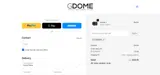 dome003 coupon verification screenshot