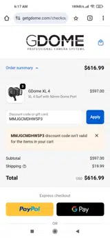 MMJGCMDHW5P3 coupon verification screenshot