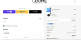 DOME003 coupon verification screenshot