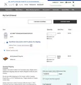 GE Appliance Parts coupon verification screenshot