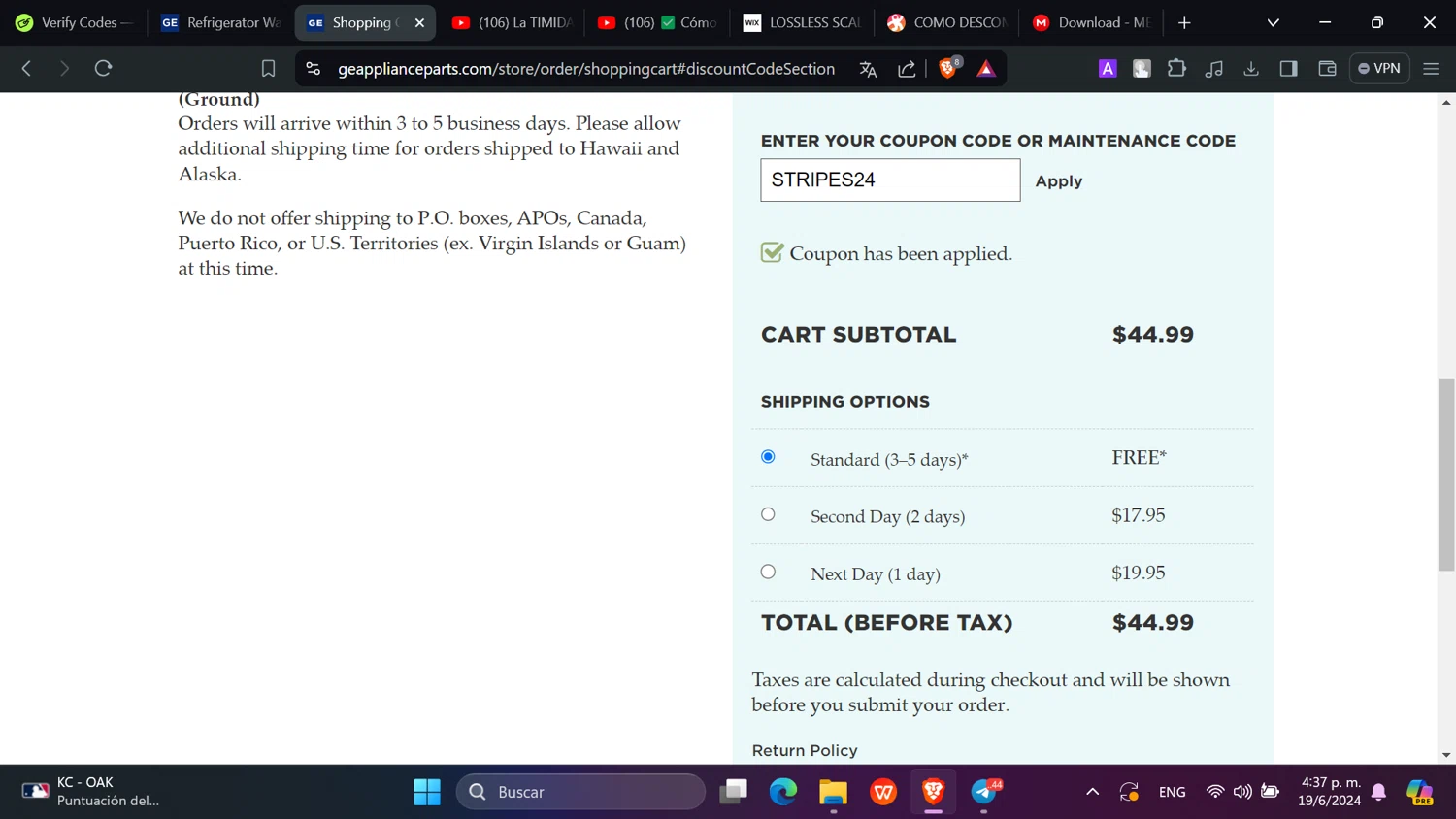 GE Appliance Parts Promo Codes 10 Off July 2024