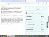GE Appliance Parts coupon verification screenshot