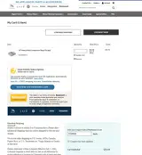 GE Appliance Parts coupon verification screenshot