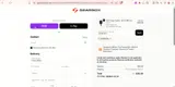 Gearbox Pickleball coupon verification screenshot