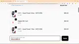 WELCOME10 coupon verification screenshot