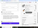 Welcome coupon verification screenshot