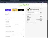 GEARIT15 coupon verification screenshot