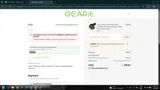 GEAR50 coupon verification screenshot