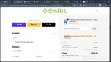 GEAR30 coupon verification screenshot