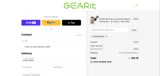 GEARIT10OFF coupon verification screenshot