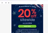 get20 coupon verification screenshot