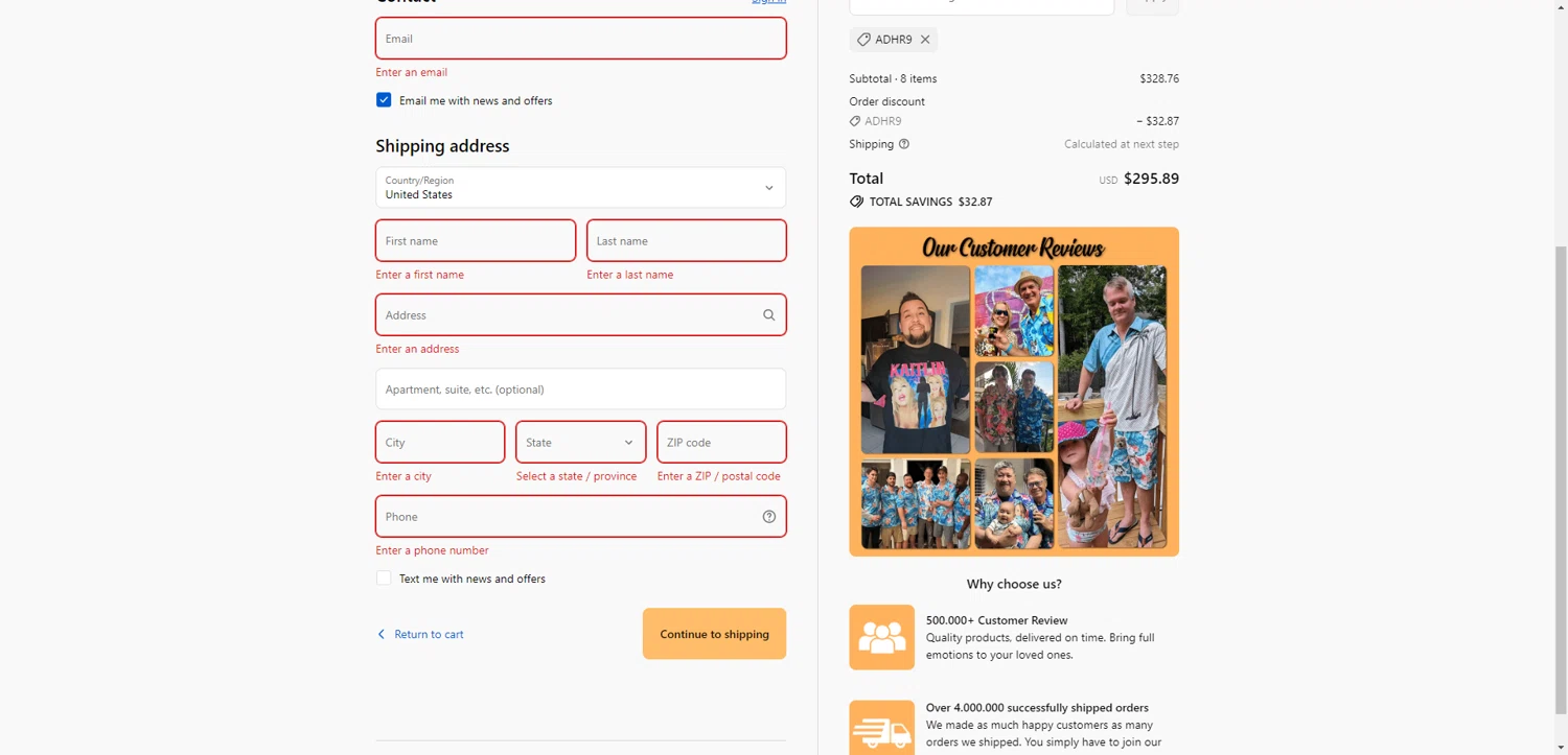 GeckoCustom checkout page showing GeckoCustom coupon code box | Screenshot taken by SimplyCodes community member on Feb 10, 2026