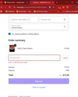 GEM coupon verification screenshot