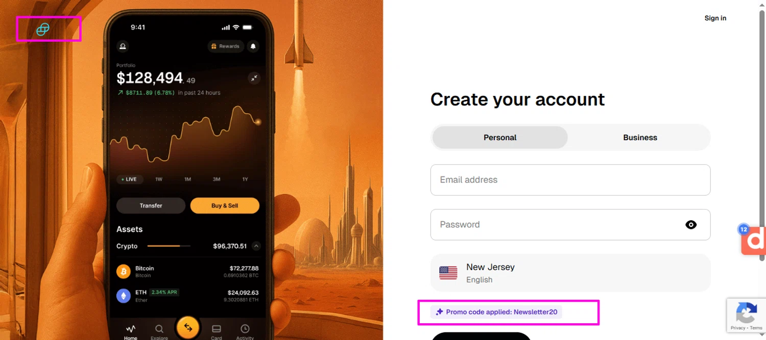 Gemini promo code screenshot showing code Newsletter20 applied at Gemini checkout page. Uploaded by SimplyCodes community member mrdarcy on Jan 12, 2026