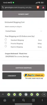 SHOPMAY coupon verification screenshot
