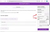 WELCOME10 coupon verification screenshot