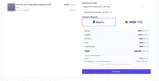 SALES coupon verification screenshot