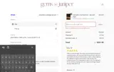 Gems and Juniper coupon verification screenshot