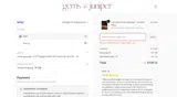 Gems and Juniper coupon verification screenshot