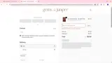 Gems and Juniper coupon verification screenshot