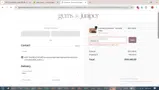 Gems and Juniper coupon verification screenshot