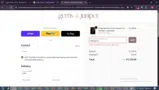 Gems and Juniper coupon verification screenshot