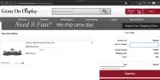 Gems On Display coupon verification screenshot
