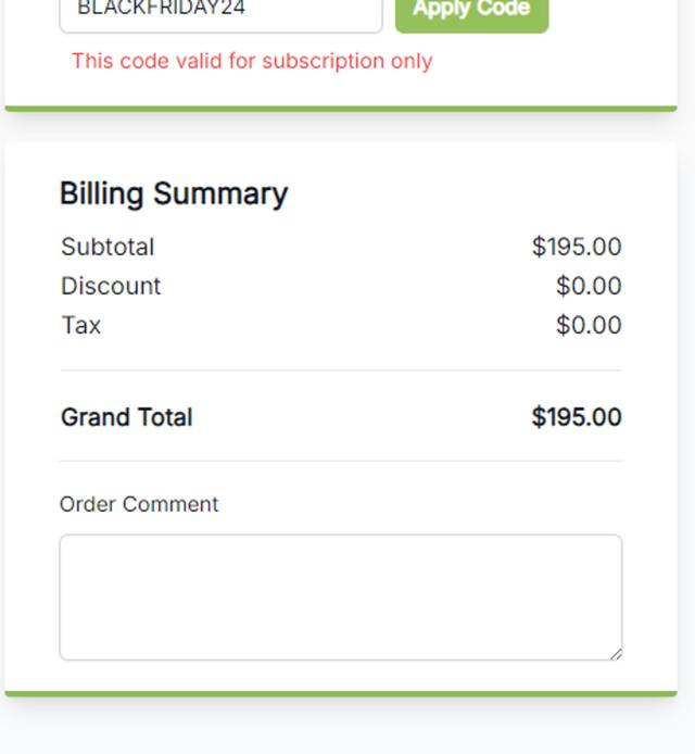 GeneFood checkout page showing GeneFood discount code box | Screenshot taken by SimplyCodes community member on Dec 4, 2024