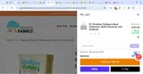 Generous Family coupon verification screenshot