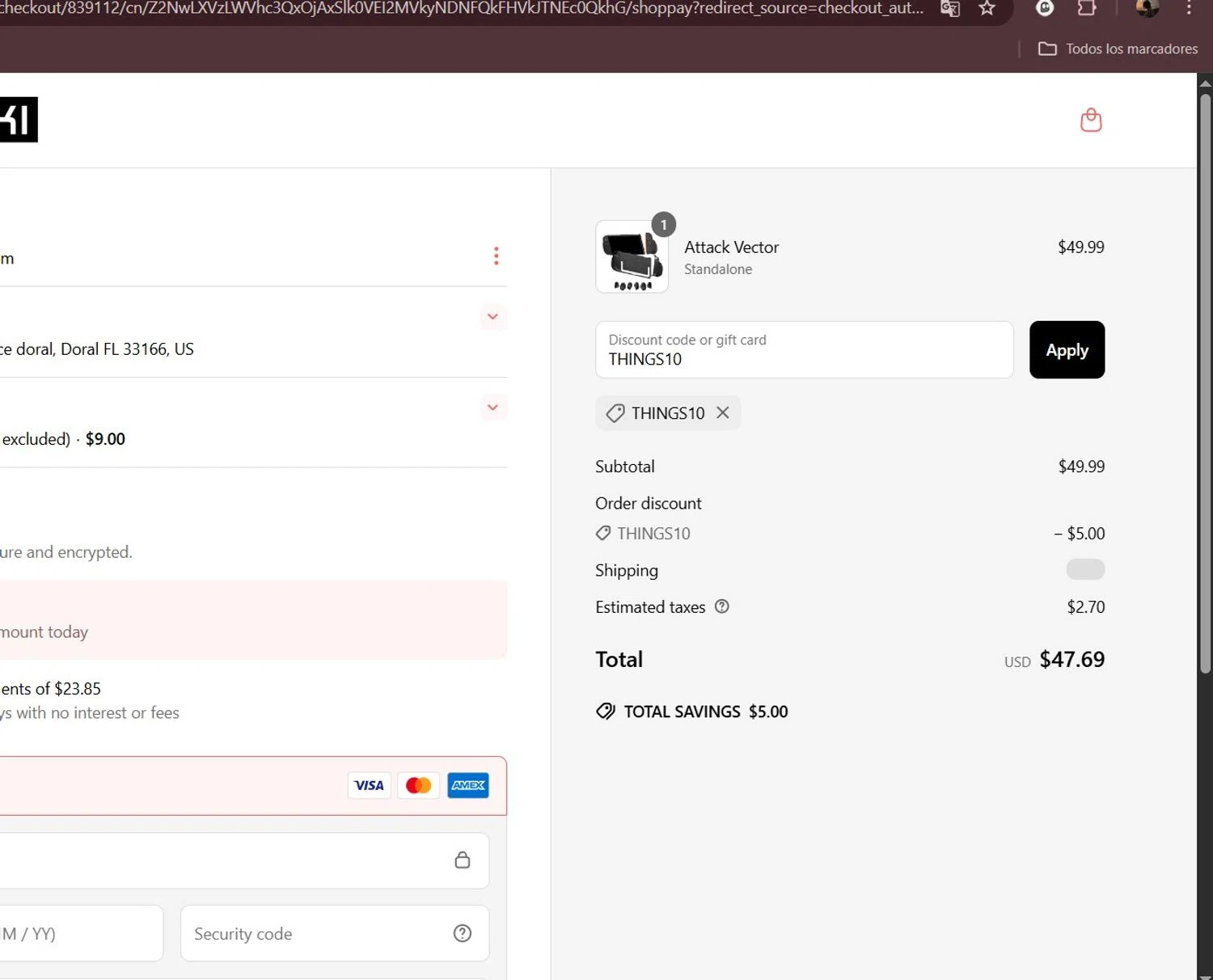 GENKI promo code screenshot showing code THINGS10 applied at GENKI checkout page. Uploaded by SimplyCodes community member Milaya on Jun 19, 2025