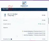Genpeptide Research coupon verification screenshot